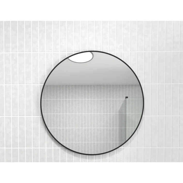Round Metal Wall Mirror | Wayfair North America