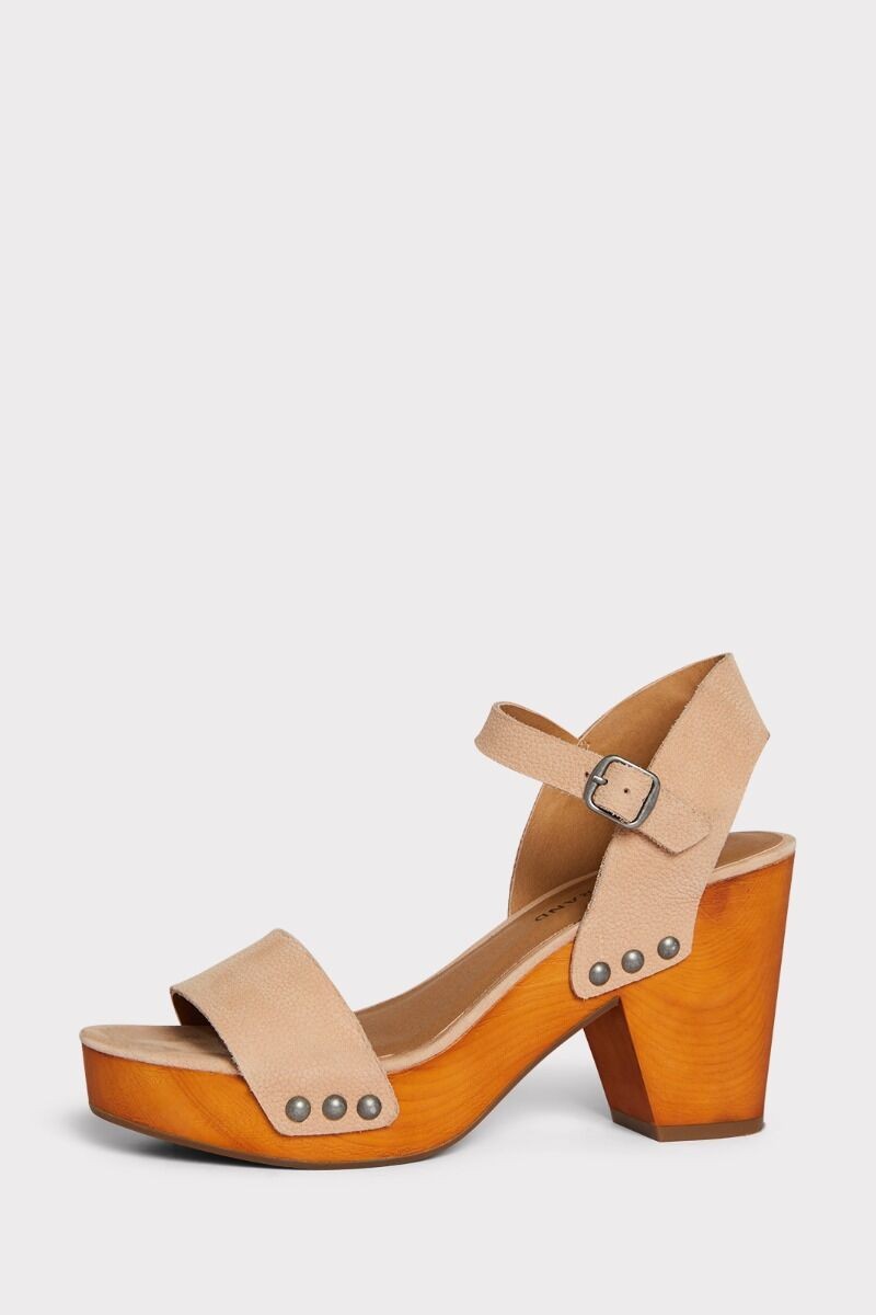 Trisa Wood Sandal | Evereve