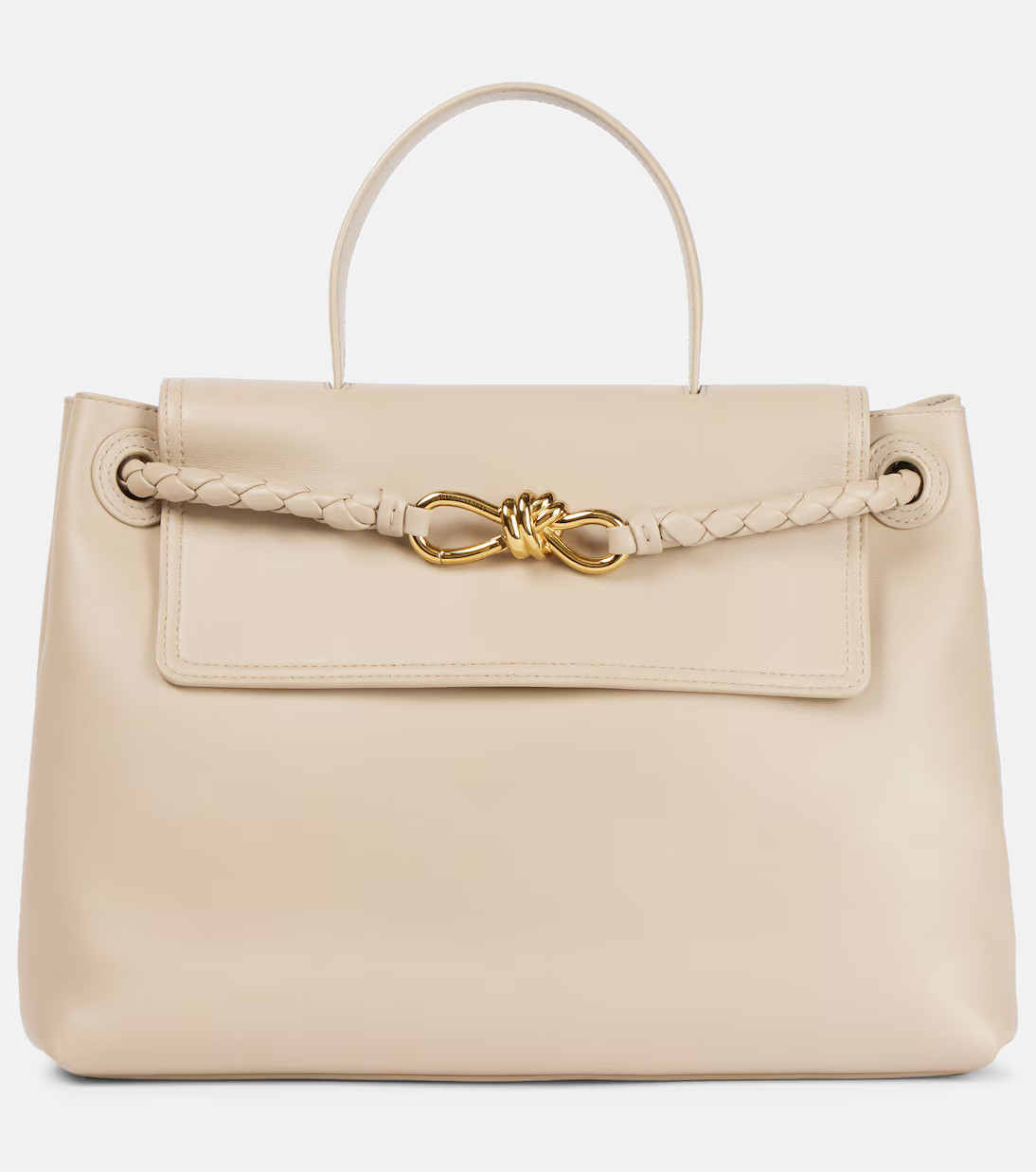 Ciao Ciao Knot Medium leather tote bag | Mytheresa (INTL)