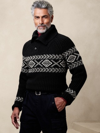 Arran Fair Isle Sweater | Banana Republic (US)