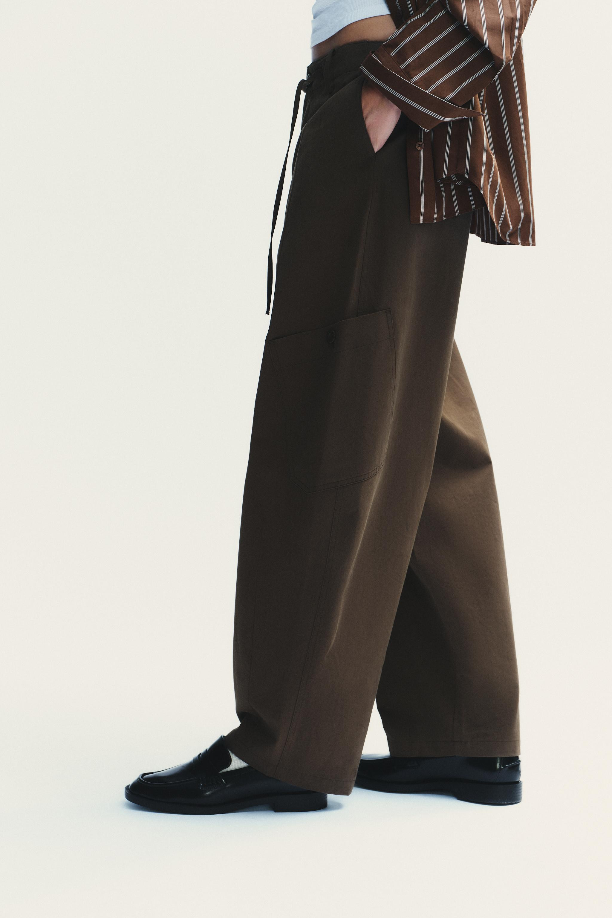 BALLOON CARGO TROUSERS | Zara UK