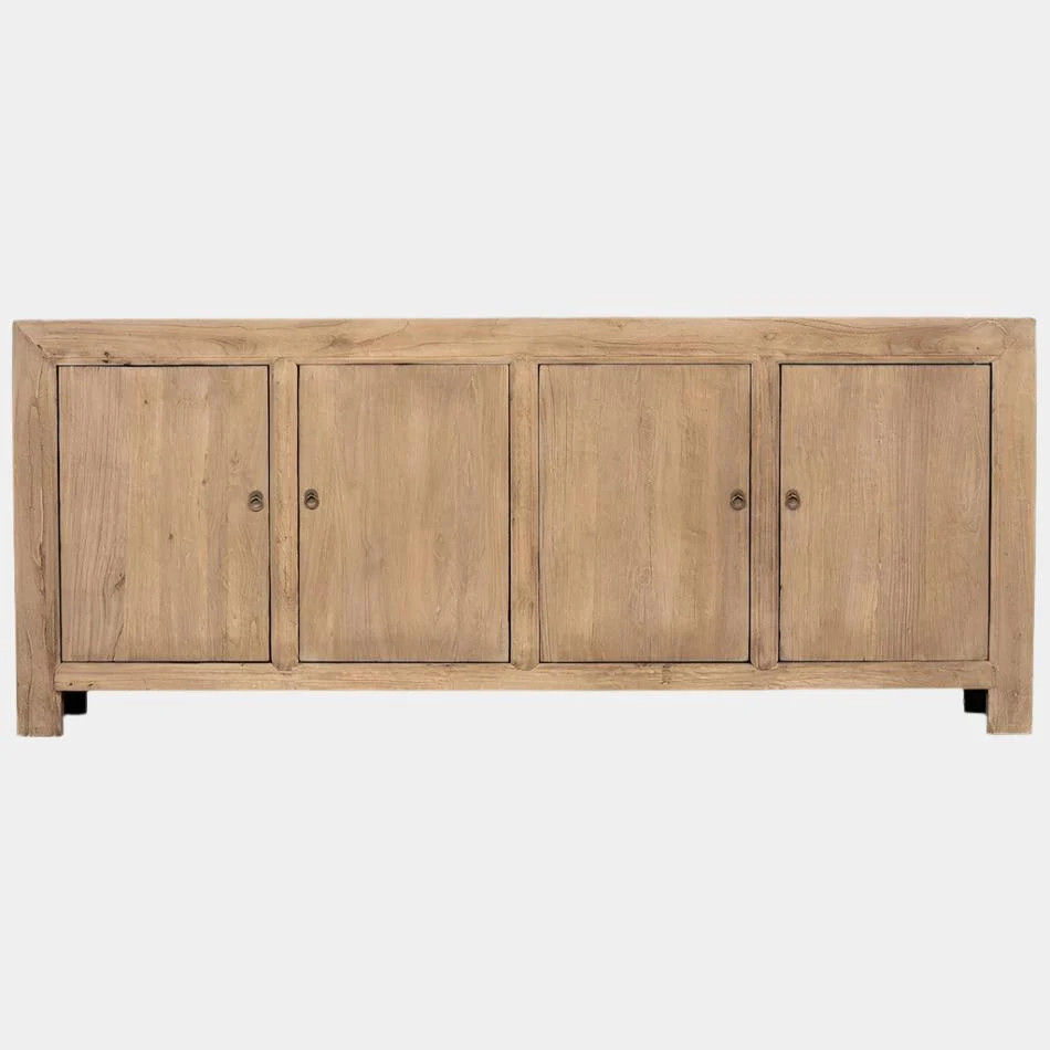 Four Door Elm Sideboard | Canggu Home
