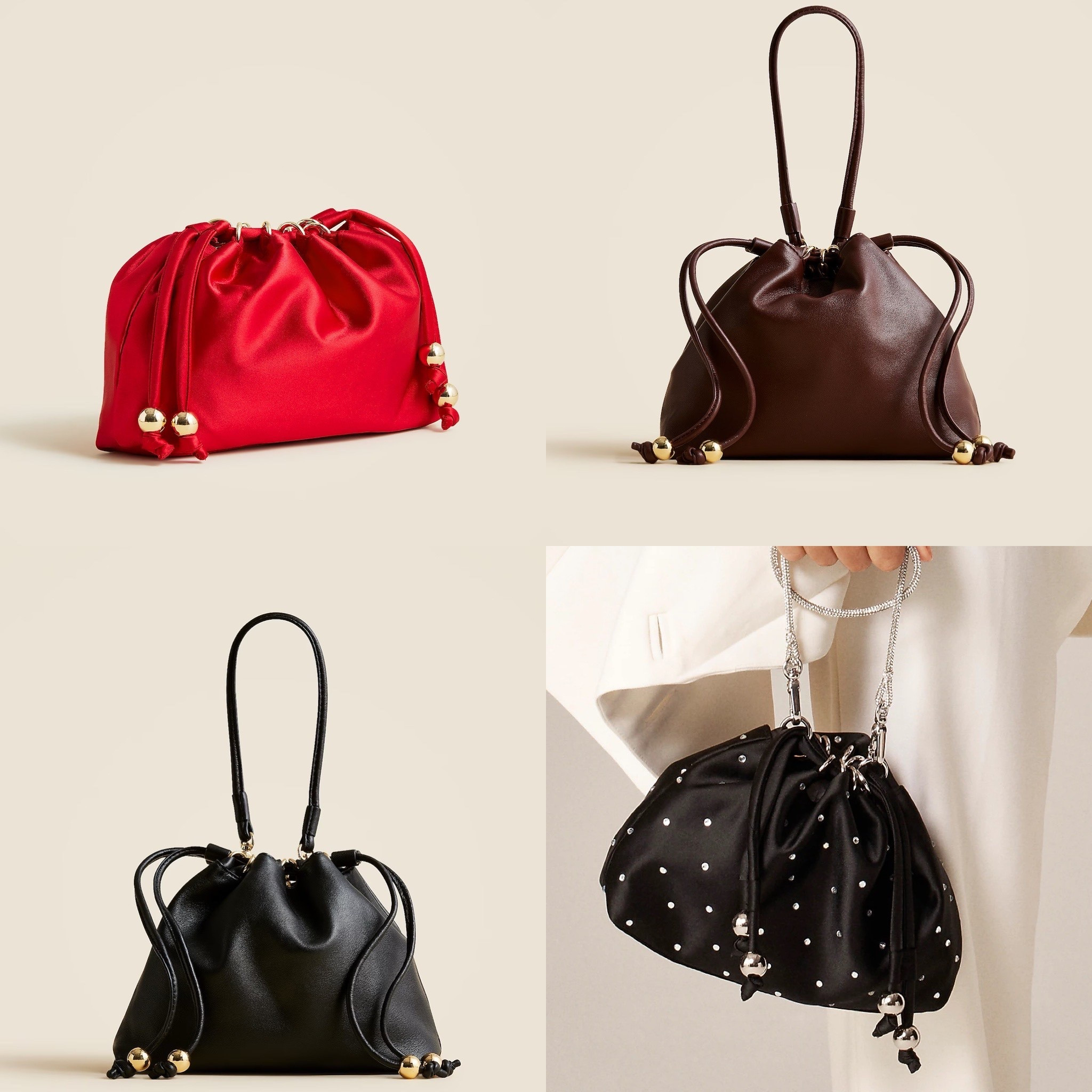 This little drawstring bag is so chic - and so versatile! Comes in several colors and is 60% off now!! Makes a great gift too! 

Fall handbag, party outfit, clutch, holiday outfit #LTKCyberWeek gifts for her gifts for women 

#LTKGiftGuide #LTKHoliday #LTKFindsUnder100