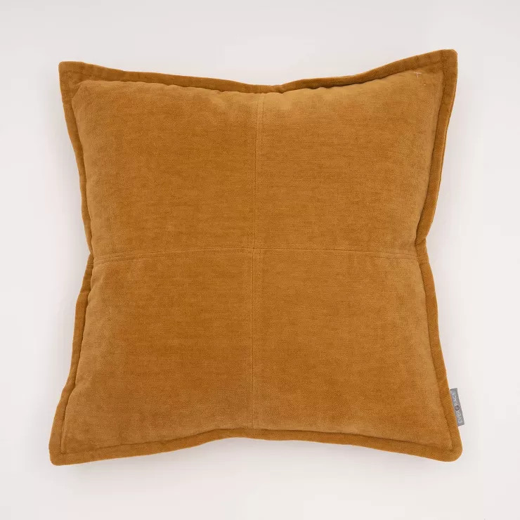 18"x18" Lambent Chenille Square Throw Pillow - Evergrace | Target