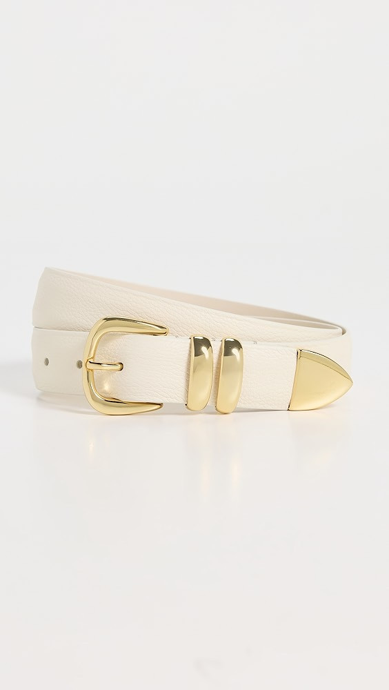 Narrow Soft Grained Calf Leather Belt | Shopbop