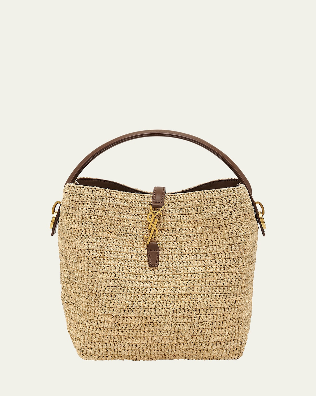 Le 37 Raffia Bucket Bag | Bergdorf Goodman