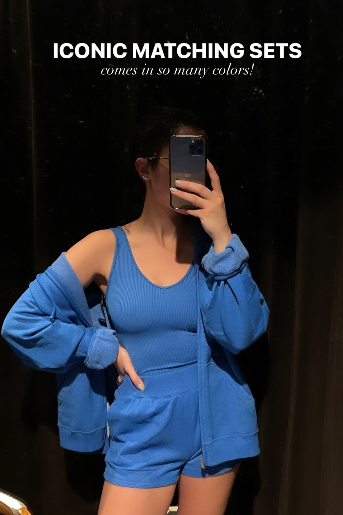 Get the most PERFECT sets just in time for summer!!!! These come in so many colors, both bright and neutral! the material of the hoodie and shorts is suuuper soft, while the tank has the perfect amount of spandex to suck you in without being too hot! I snatched these up in 3 different colors 🤩💙🧿🦋

#LTKunder50 #LTKunder100 #loungewear #matchingset #springfashion #springoutfit #LTKFestival #LTKfit #shortset #sweatshirtset #cozyfit #oversized #oversizedoutfit 

#LTKU #LTKSeasonal #LTKFind