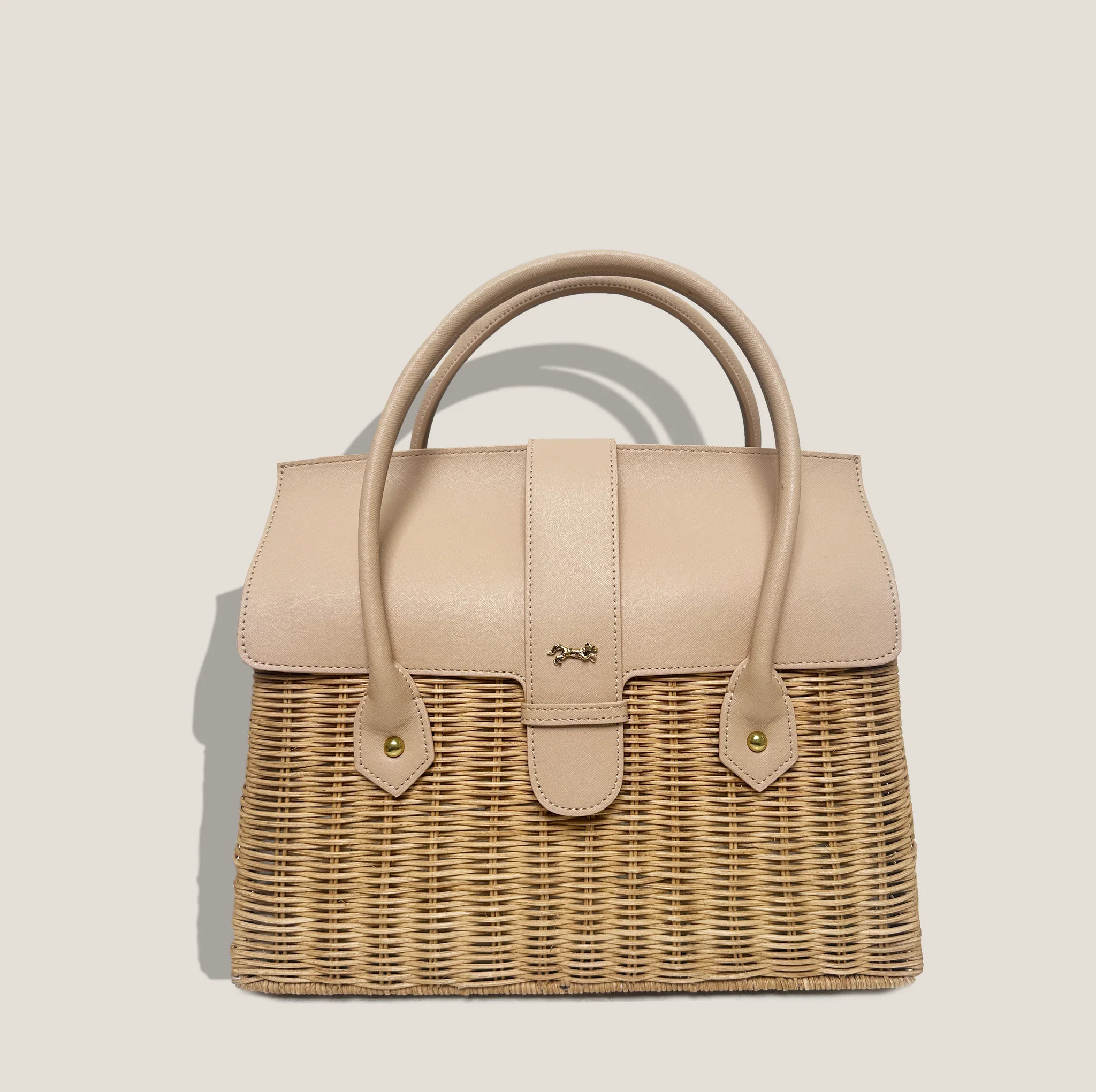 THE ONASSIS 35 BASKET - NUDE | MME.MINK