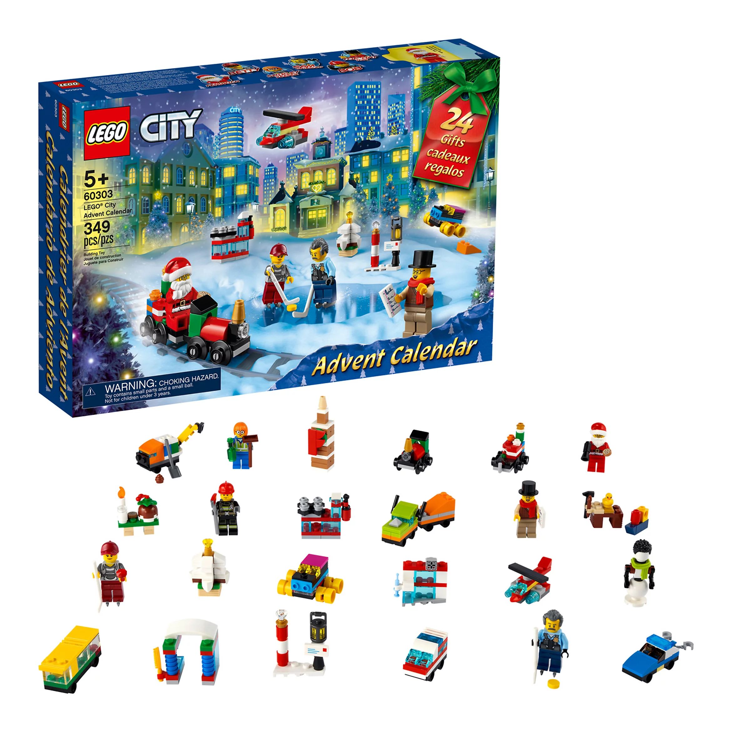 LEGO City Advent Calendar Building Kit 60303 (349 Pieces) | Kohl's