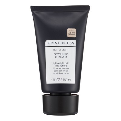 Kristin Ess Hair Ultra Light Styling Cream - 24 Hour Frizz Control for Blowouts, Curly and Wavy  Hair - 5 fl oz | Target