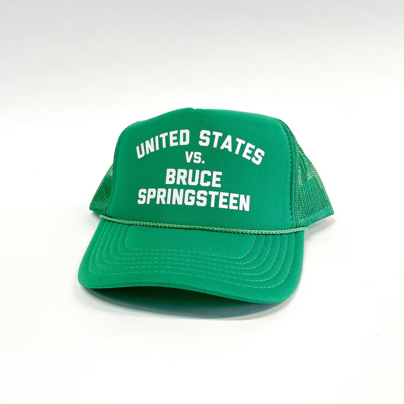 United States vs. Bruce Springsteen Trucker Hat | Etsy (US)