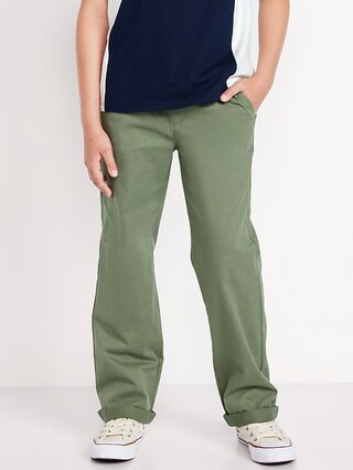 Straight Leg Built-In Flex Pull-On Pants for Boys | Old Navy (US)