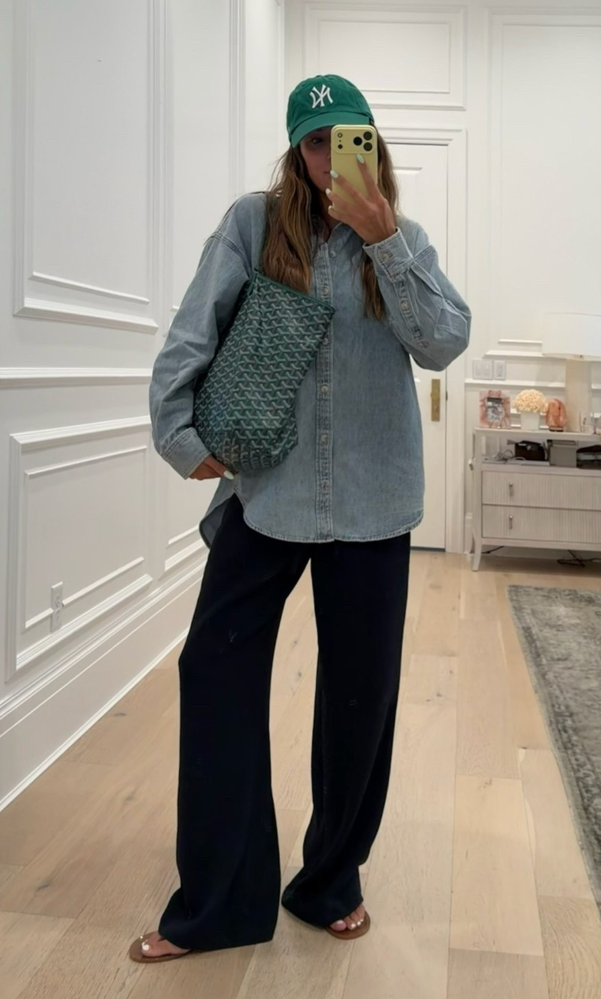 My fall uniform ✨

Wearing size small in @Aritzia denim shirt and small in wrinkle free wide leg pants 

Aritzia, mom outfit, school drop off outfit, travel outfit

#LTKootd #LTKOver40 #LTKSeasonal