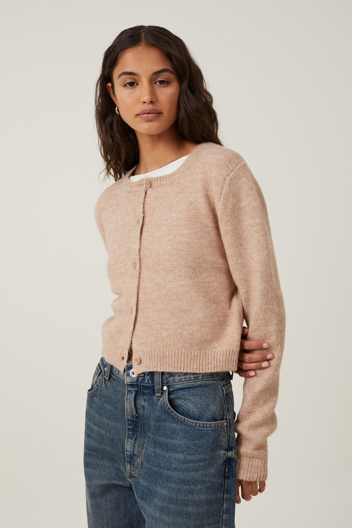 Super Crew Neck Cardigan | Cotton On (UK)