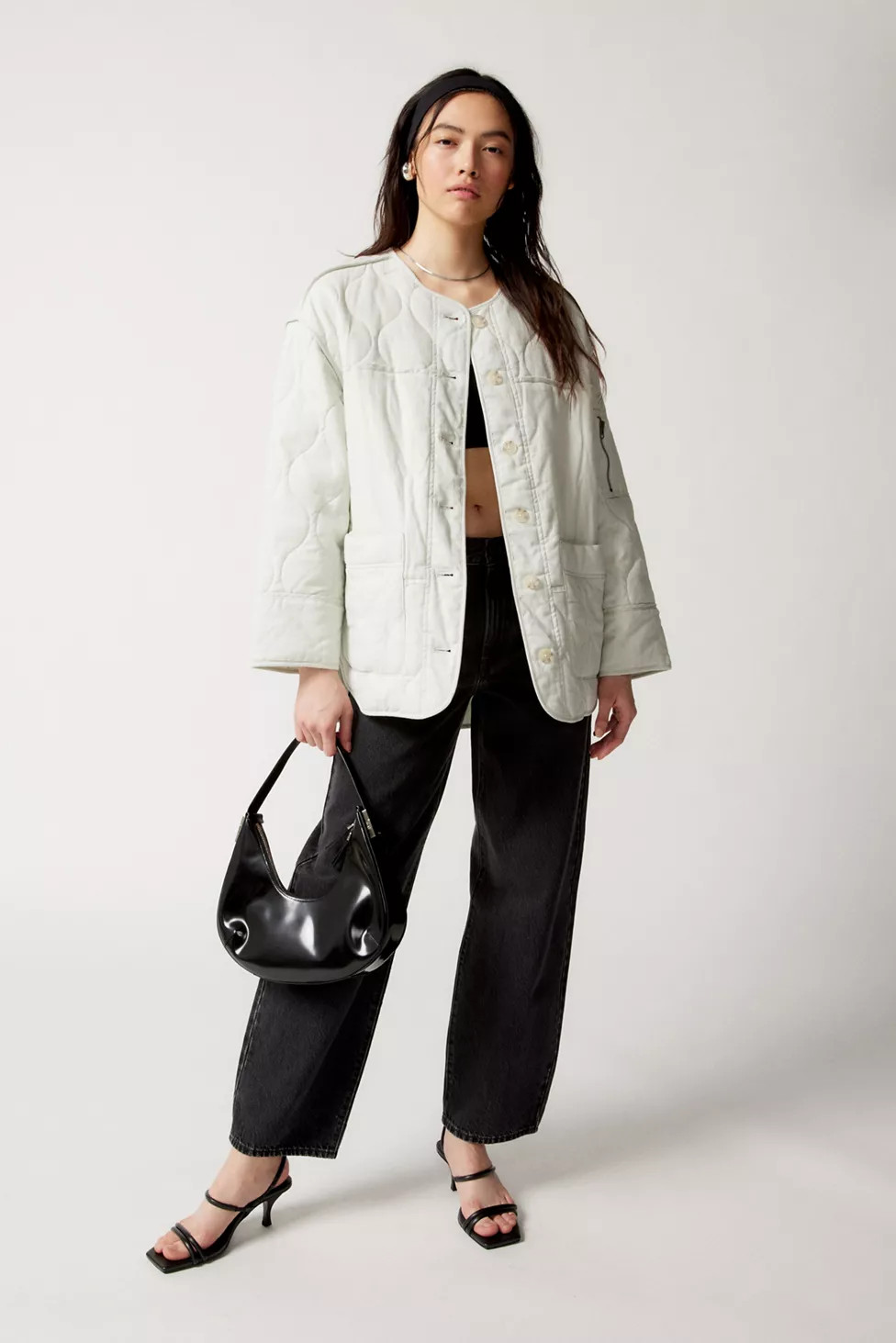 UO Rene Quilted Liner Jacket | Urban Outfitters (US and RoW)