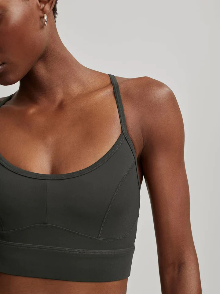 VARLEY | Always Irena Bra - Darkest Spruce | Mad About Style Boutique