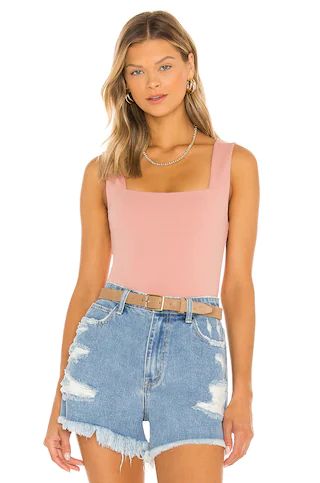 Show Me Your Mumu Dory Bodysuit in Dusty Pink from Revolve.com | Revolve Clothing (Global)
