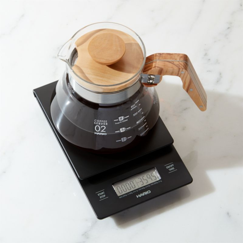 Hario V60 Drip Scale + Reviews | Crate & Barrel | Crate & Barrel