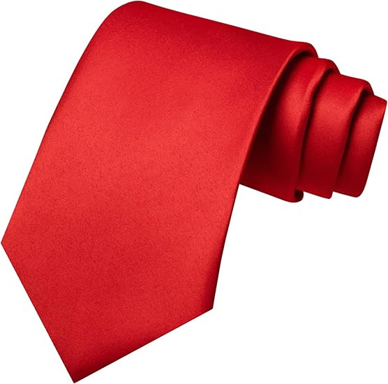 JEMYGINS Solid Color Tie Mens Necktie for Business and Wedding | Amazon (US)