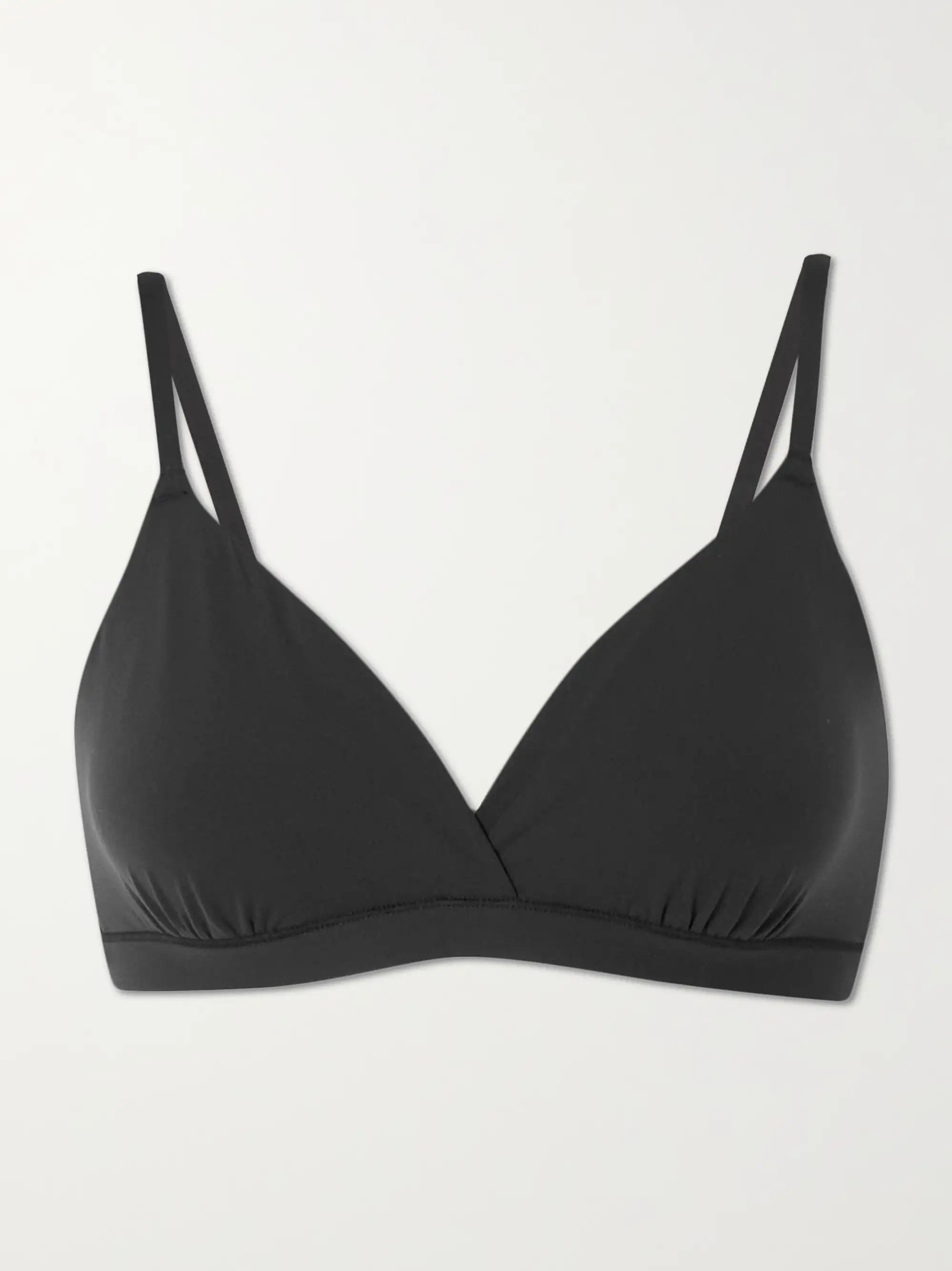Fits Everybody Crossover Bralette – Onyx – Soft-BH | NET-A-PORTER (UK & EU)
