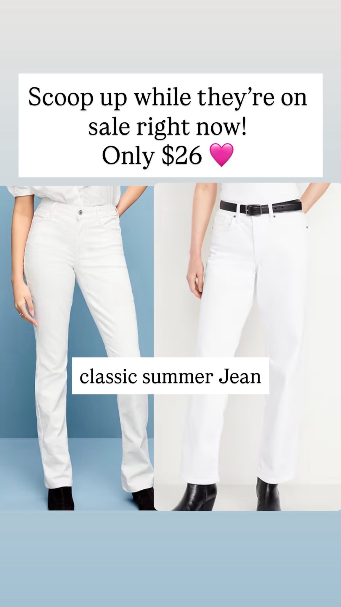 Best denim for summer
Scoop up while on sale right now!
Only $26! 

#LTKSaleAlert