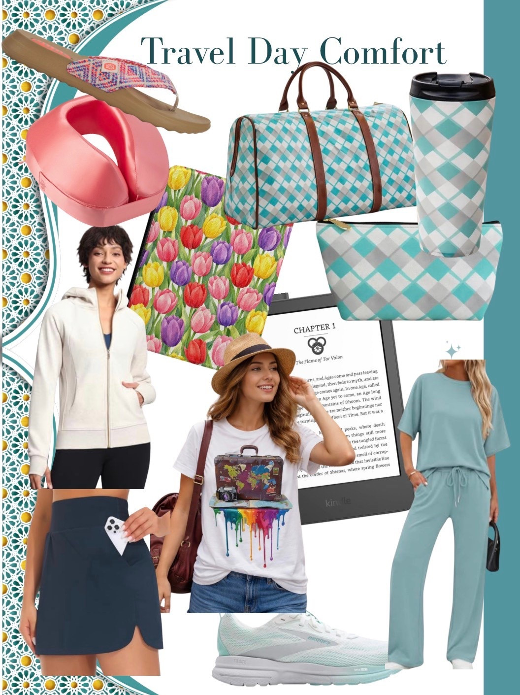 When I travel I love being comfortable and having my creature comforts close by! Check out this board if you like to travel in comfort like me! #comforttravel #casualtravel

#LTKActive #LTKOver40 #LTKTravel