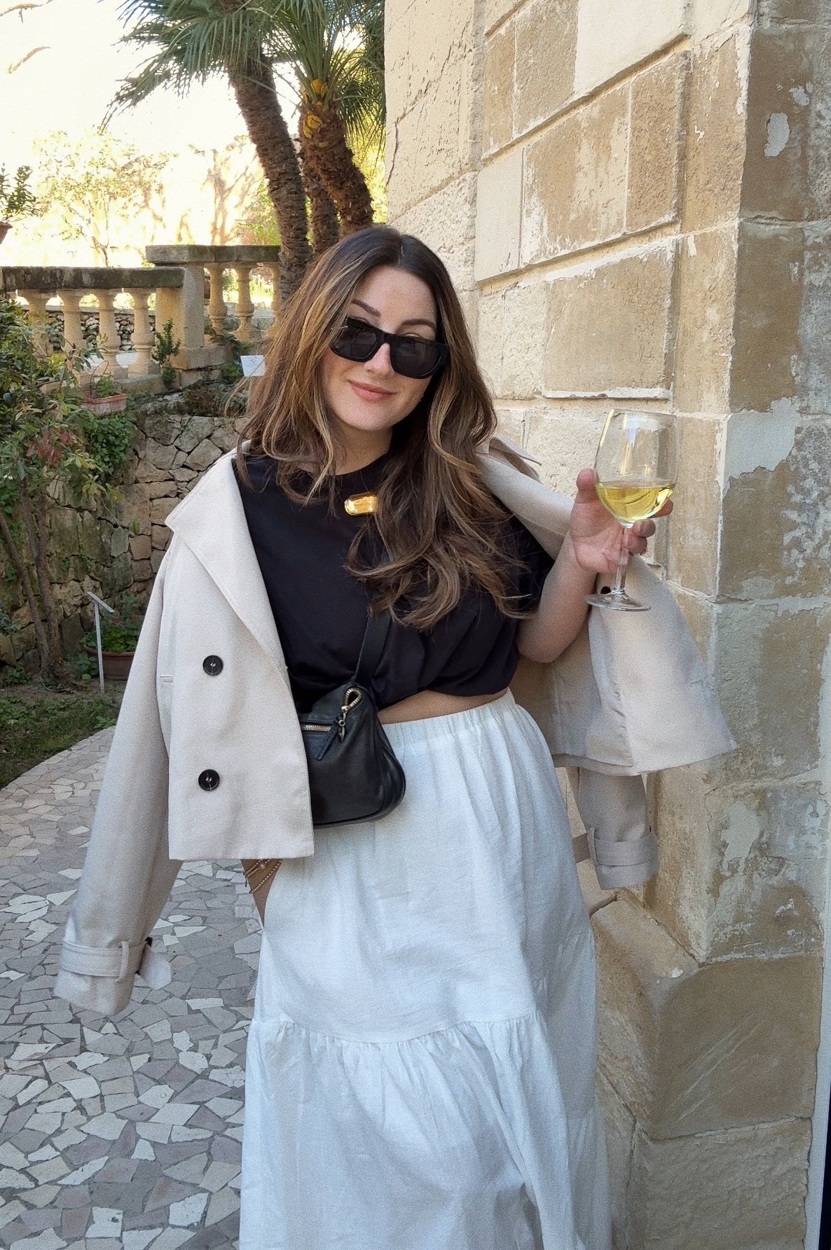 Petite friendly outfit of the day in Italy! 

Jacket size xs
Top size xs 
Tiered Skirt size small 
Comfortable sneakers with a platform

(5'0" 145lbs) 

Vacation outfit, Italy outfit inspo, spring outfit, petite fashion   

#LTKStyleTip #LTKPetite #LTKTravel