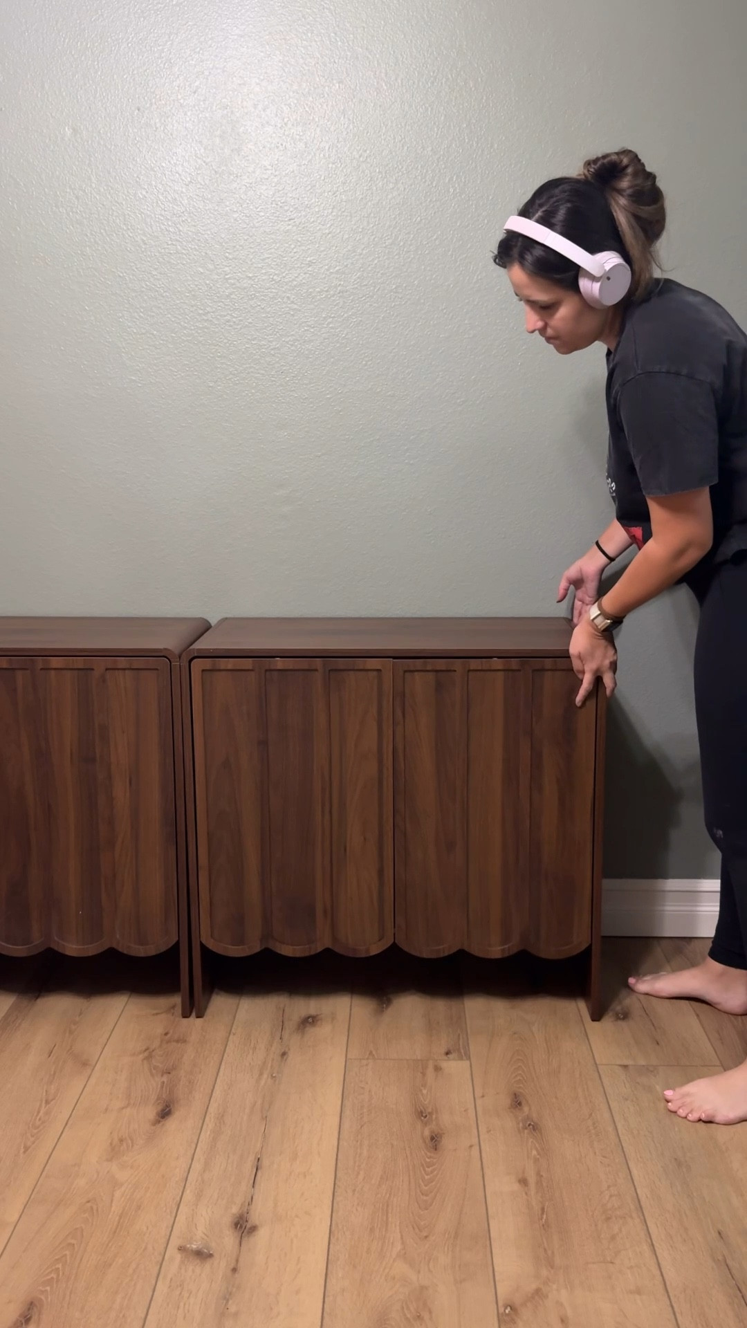2 door cabinets // sideboard // office storage // home office // Walmart home finds 

#LTKHome