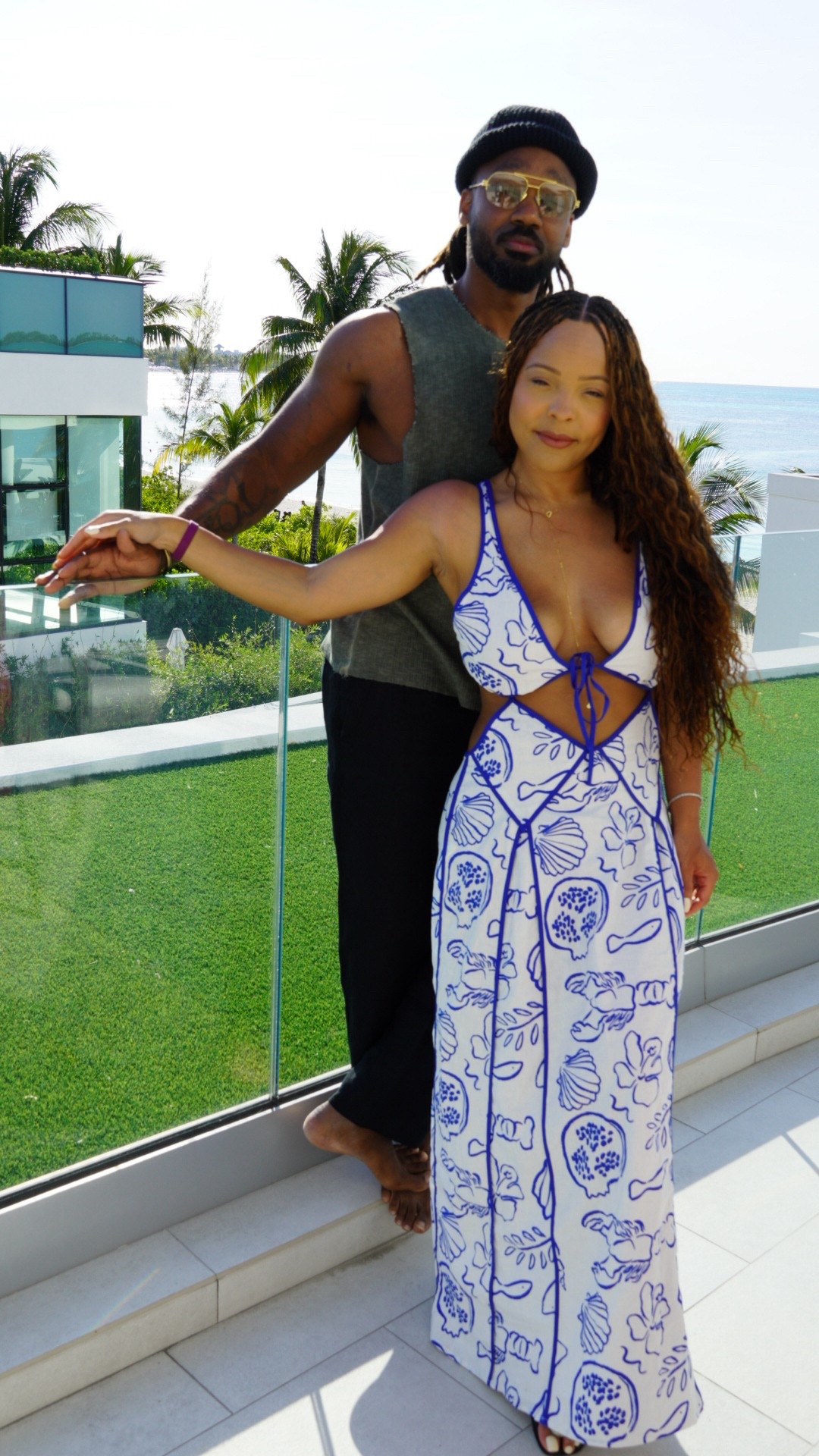 This #sundress is one of my favs! Sold out in this pattern, however other color combinations are still available. I’m wearing a M with BOOMBA bra inserts. And the back - video coming right up! Hit the bell so you don’t miss a post 🛎️ 

#resortwear #dresses #dress #vacation #beach #beachattire

#LTKTravel #LTKSeasonal #LTKStyleTip