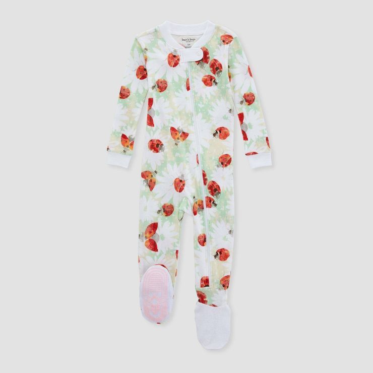 Burt's Bees Baby® Baby Girls' Organic Cotton Footed Pajama | Target