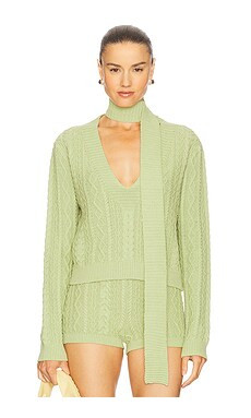 SEVEN WONDERS Abriella Long Sleeve Top in Sage from Revolve.com | Revolve Clothing (Global)