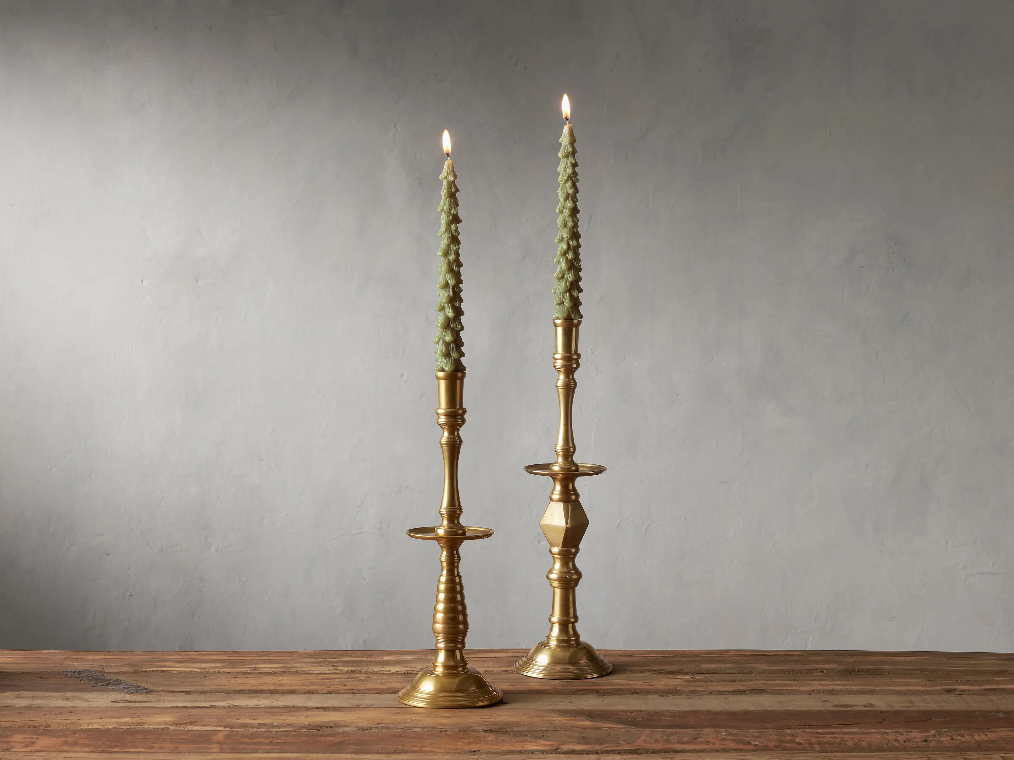 Tree Taper Candles (Set of 2) | Arhaus