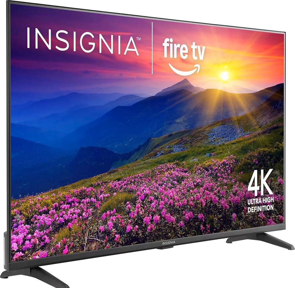INSIGNIA 43" Class F50 Series LED 4K UHD Smart Fire TV, Voice Remote with Alexa, Stream Live TV W... | Amazon (US)