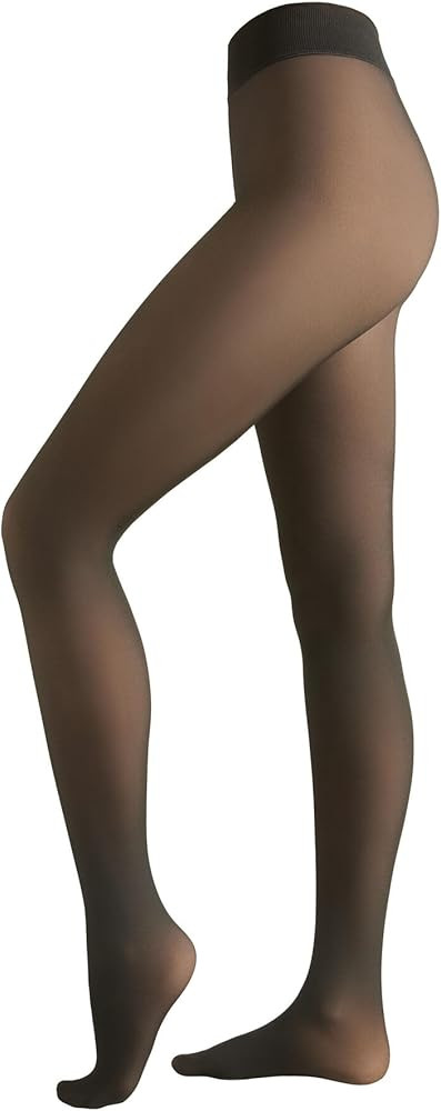 CALZEDONIA Woman's Sheer Effect 120 Denier Thermal Tights | Amazon (US)
