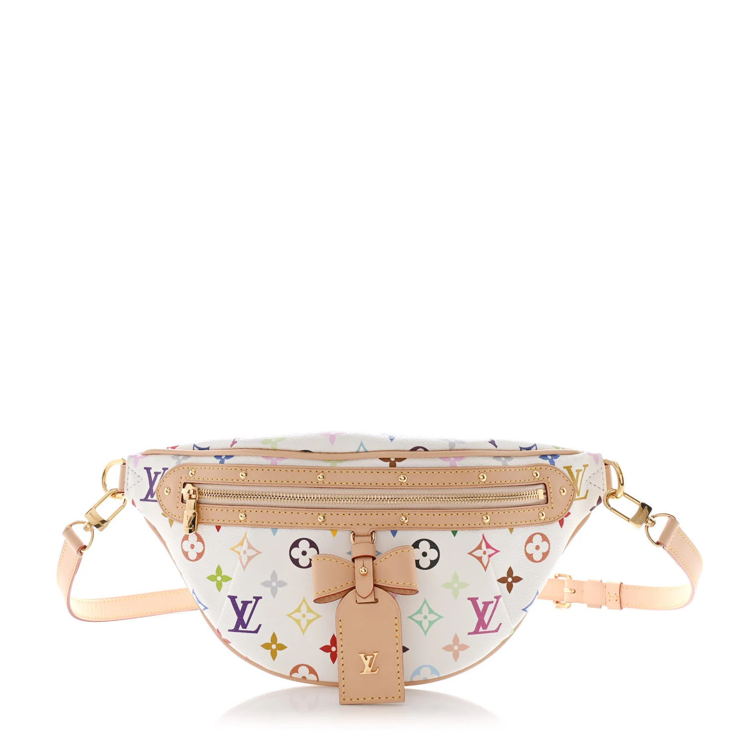 Louis Vuitton LV X TM Monogram Multicolor High Rise Bumbag White 1754067 | FASHIONPHILE (US)