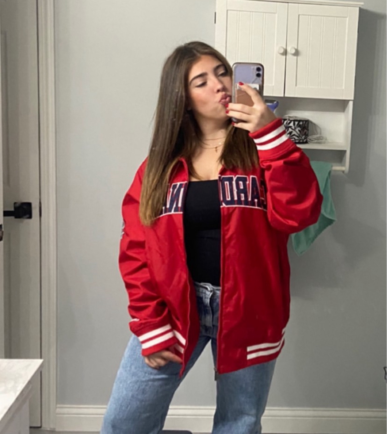 Colder weather Game day fit cardinals 

#LTKmidsize #LTKSeasonal #LTKfindsunder100