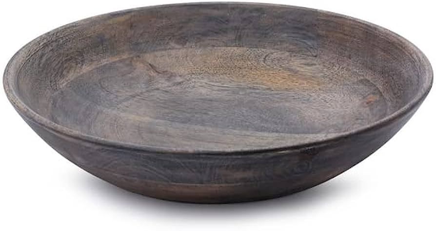 Sur La Table Mango Wood Serve Bowl DE14-689 A, Gray | Amazon (US)