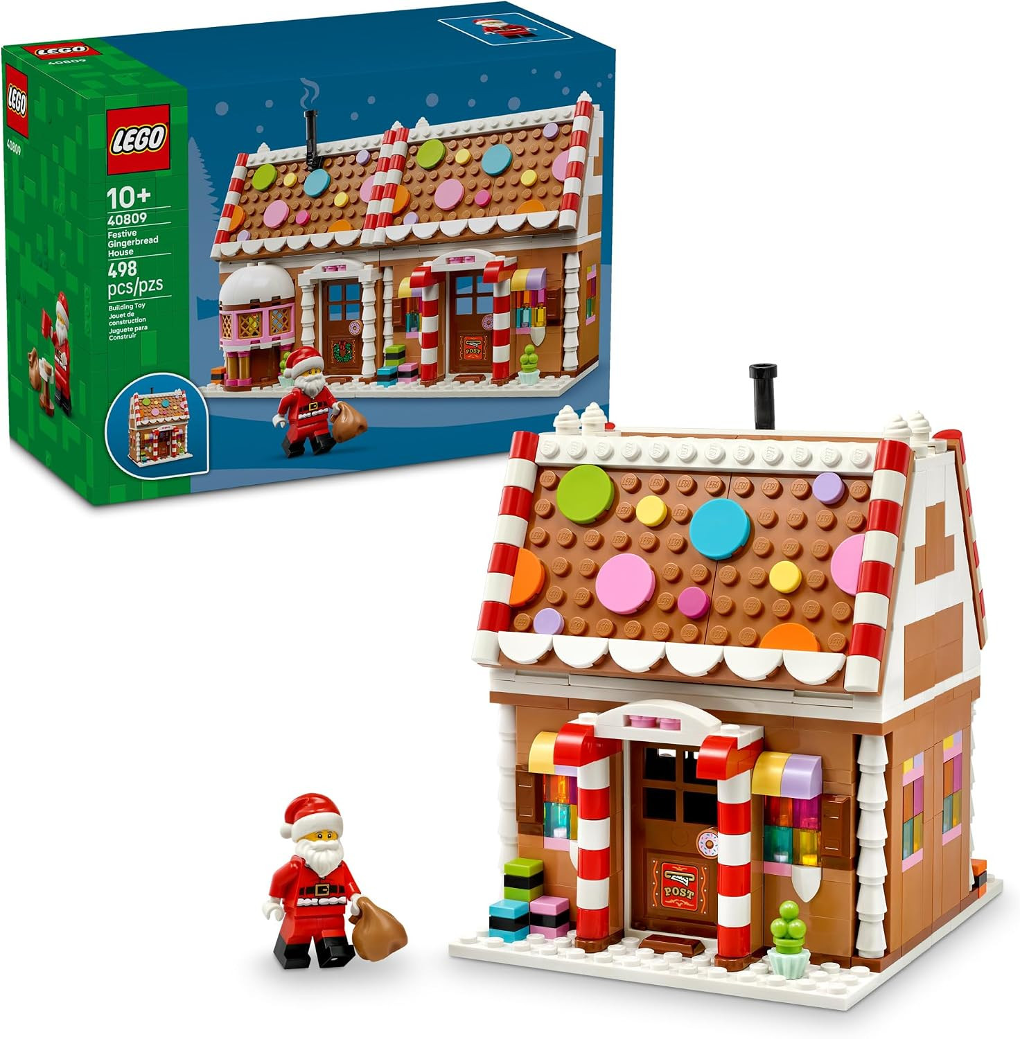 LEGO Festive Gingerbread House 40809 | Amazon (US)