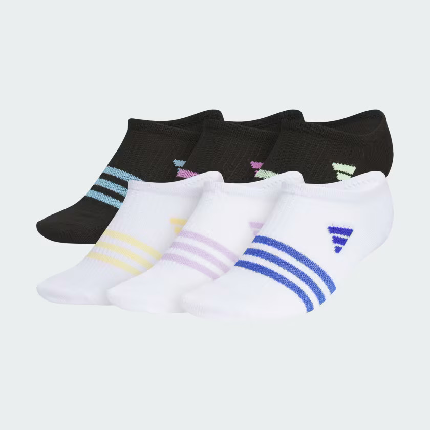 Superlite 3.0 6-Pack No-Show Socks Kids | adidas (US)