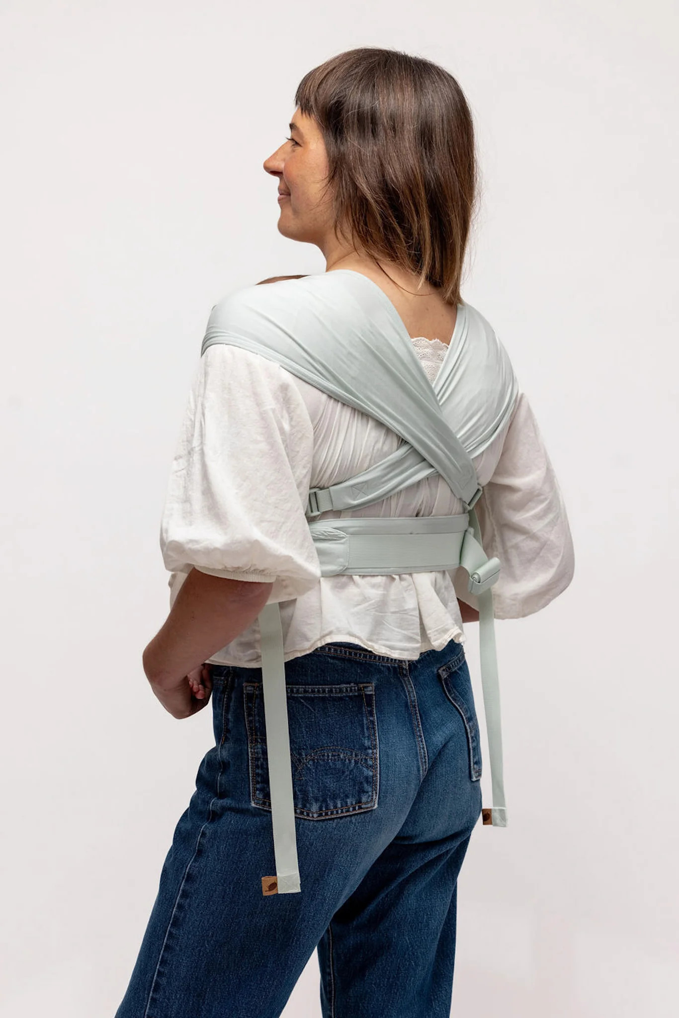 Damson - Aerial Newborn Buckle Wrap | Wildbird