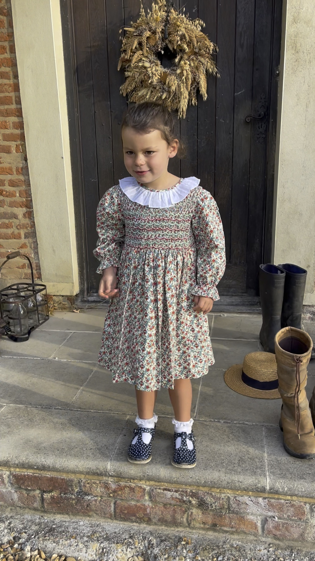 Traditional smocked girls dress 

#LTKbaby #LTKkids
