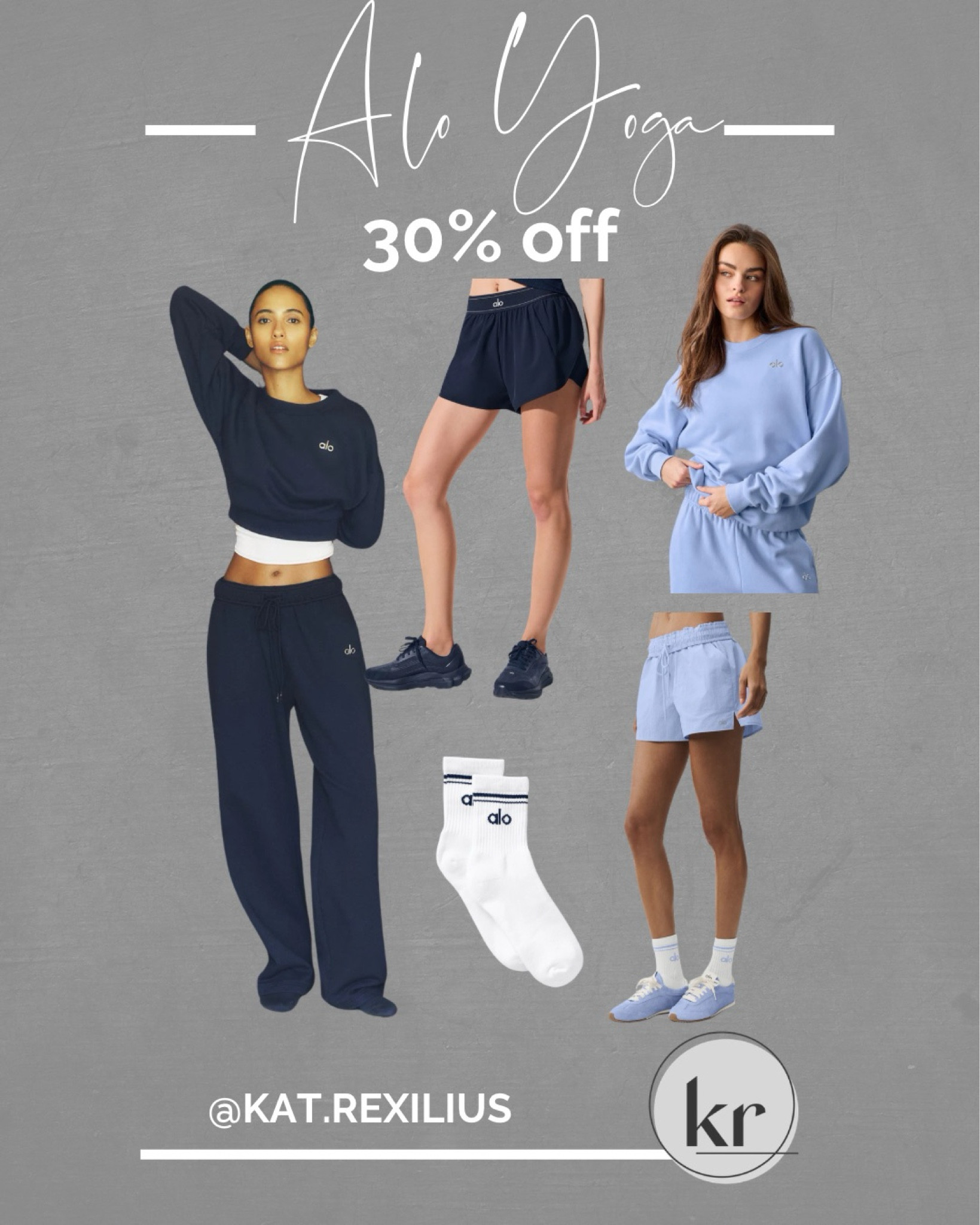 Alo sale! Everything is 30% off!
Athletic shorts 
My favorite crew socks
Some of the best sweatshirts and sweatpants 

#LTKSaleAlert #LTKActive #LTKselfcare