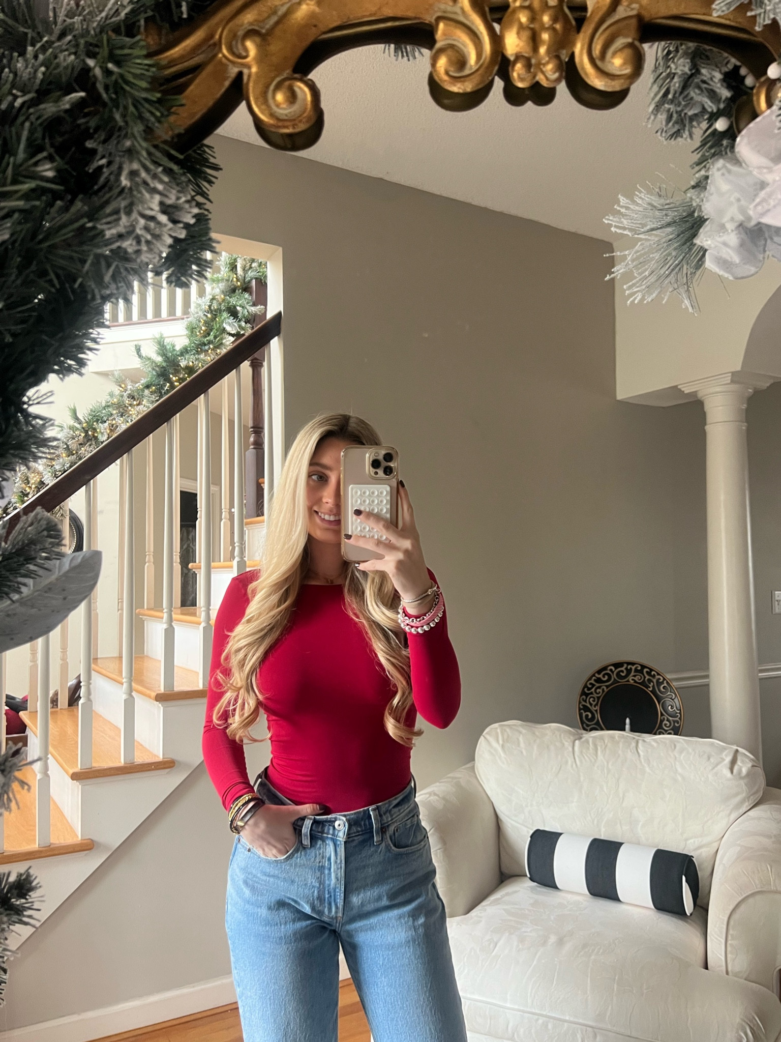 love this top for the holidays!❤️🎄 
Free People 


#LTKHoliday #LTKfindsunder100 #LTKstyletip