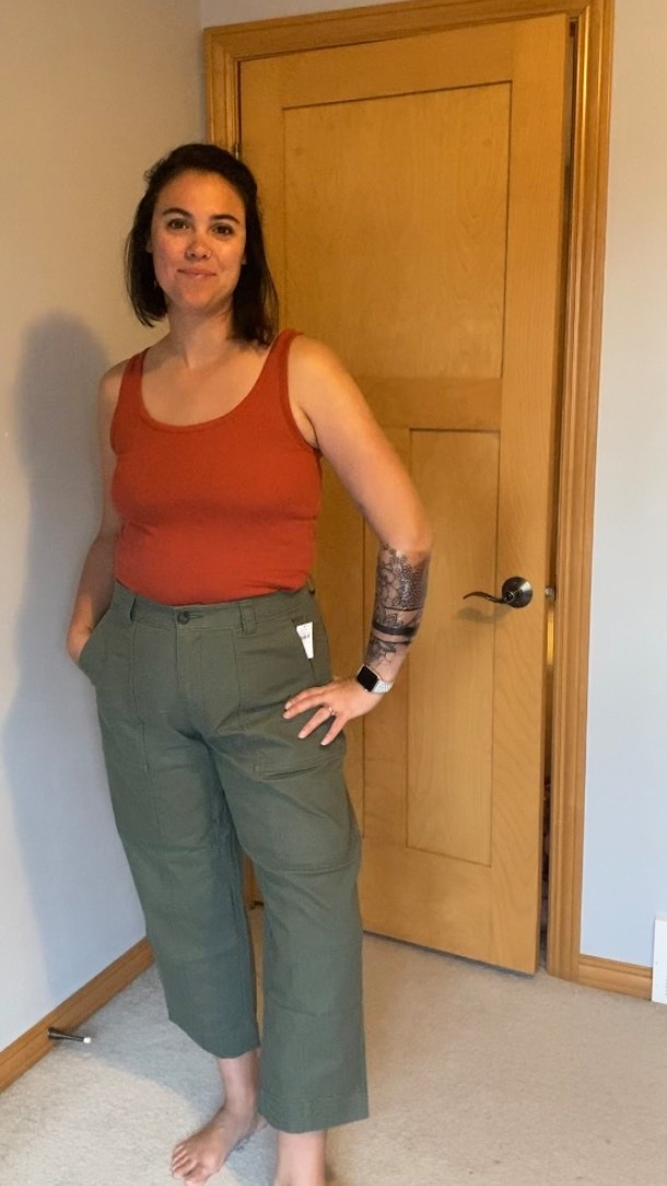 Women’s spring and summer outfit from Old Navy
Tank: large
Pants: 12 (TTS)

#LTKMidsize #LTKSeasonal #LTKFindsUnder50