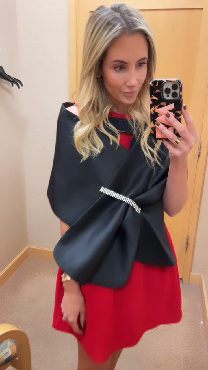 This shawl wrap is perfect for the holiday parties when you want to add a little coverage and extra va va voom! It is gorgeous. 

Jeweled wrap shrug. 

#LTKHoliday #LTKSeasonal