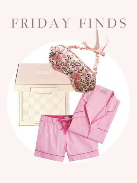 The best setting powder, a cute sleep mask, and the perfect pink pajamas  

#LTKFind
