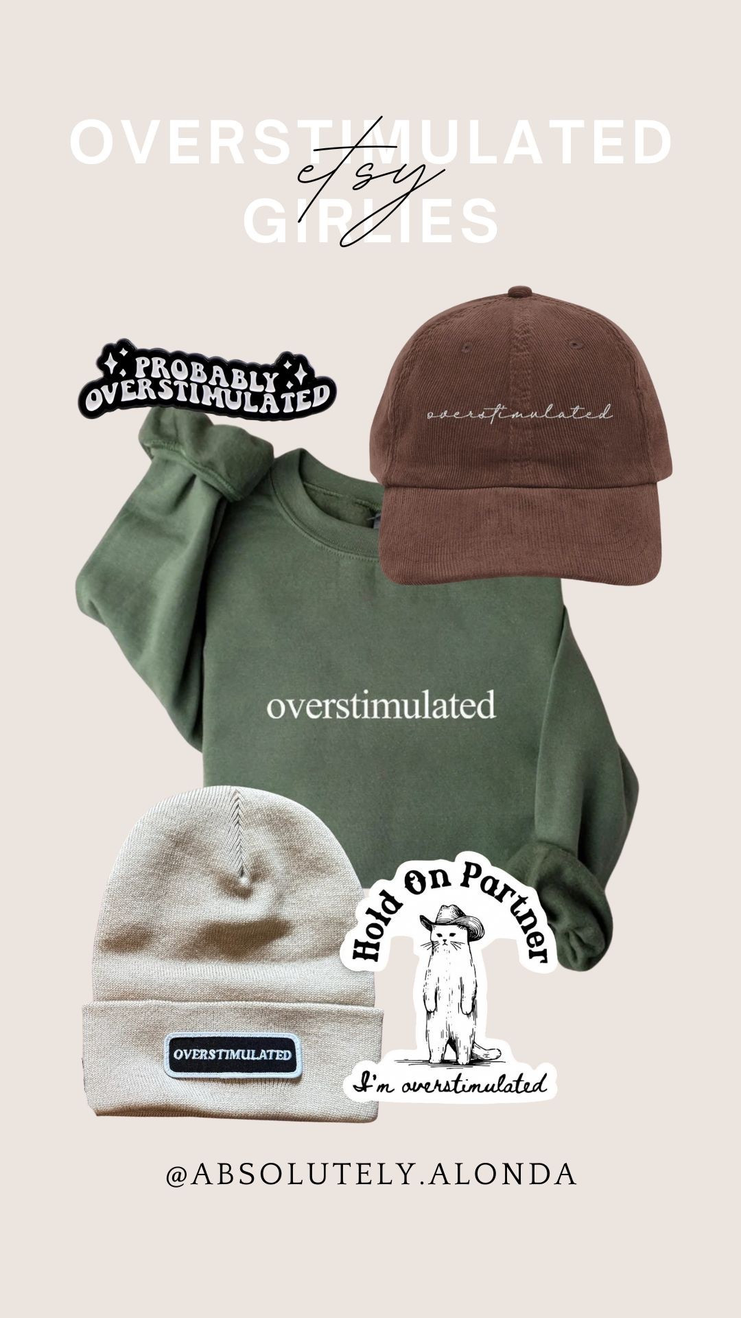 For the overstimulated girlies who need a warning label. 

An Etsy round up!

#LTKSeasonal #LTKMidsize #LTKFindsUnder50