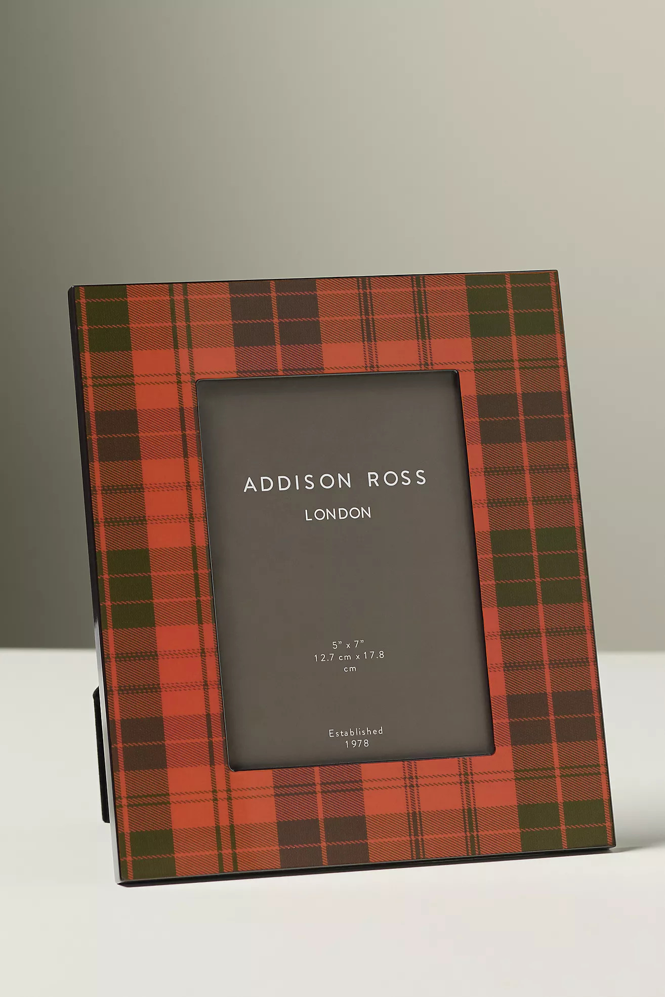 Addison Ross Tartan Lacquer Picture Frame | Anthropologie (US)