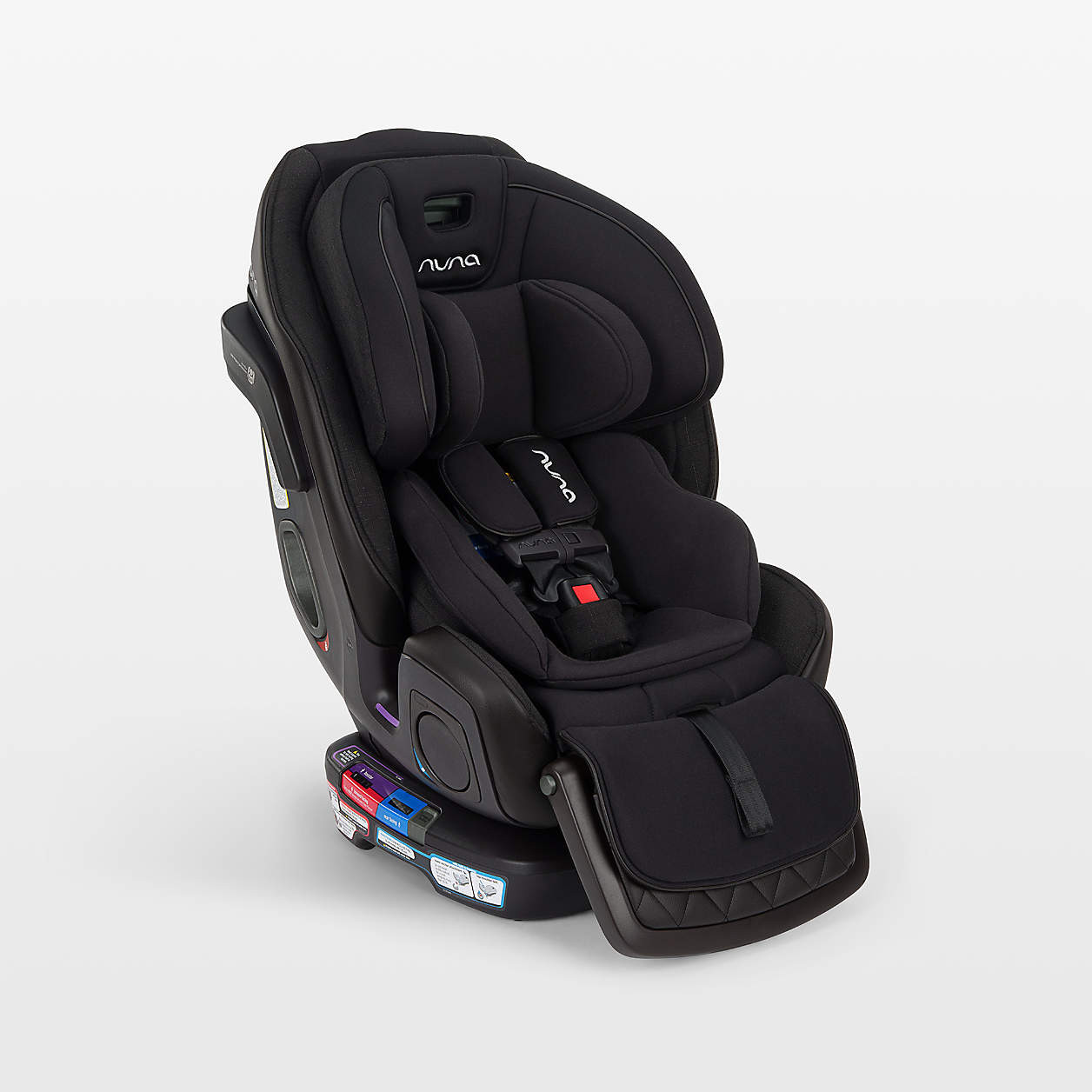 Nuna EXEC next Black Caviar All-in-One Convertible Baby Car Seat + Reviews | Crate & Kids | Crate & Barrel