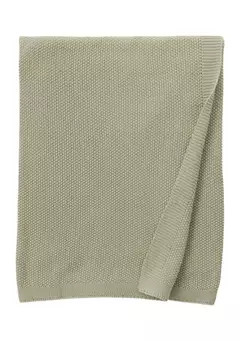 Crown & Ivy™ Moss Stitch Throw Blanket | Belk